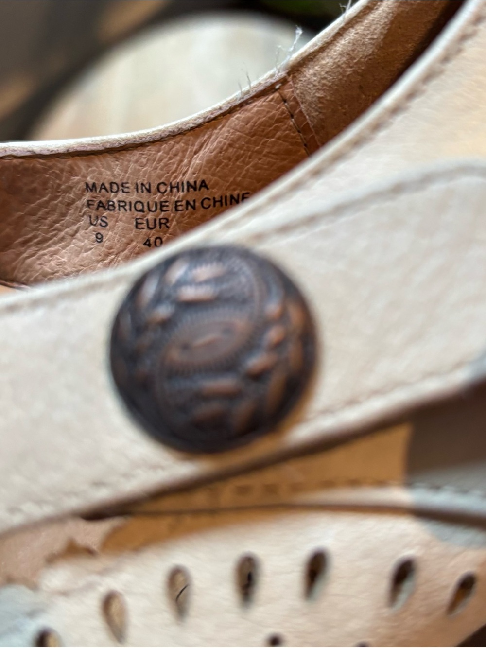 Taos Mary Jane Laser-cut Leather Shoes - Picture 5 of 7
